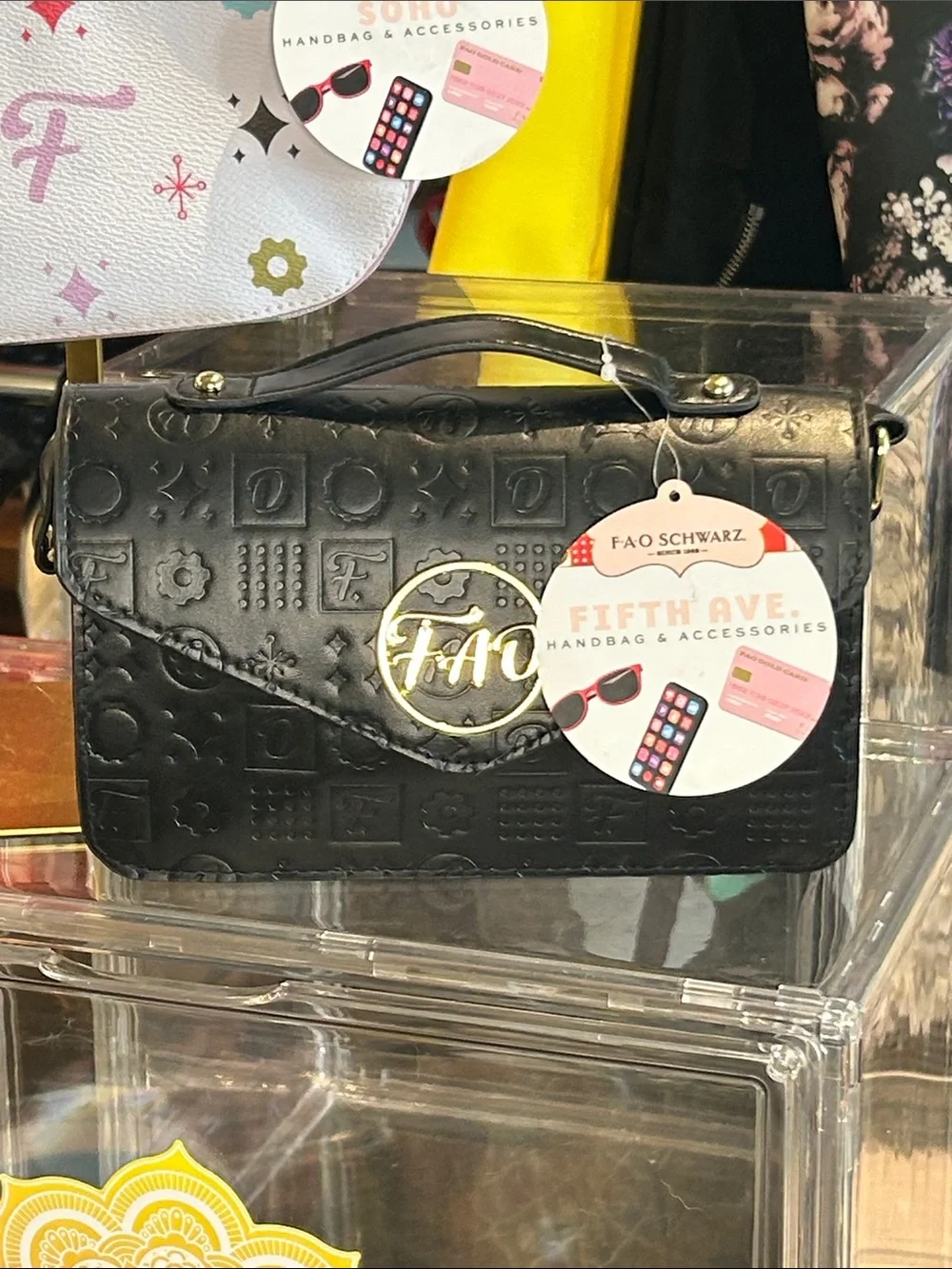 FAO Schwarz SoHo Girls Handbag & Accessories 8”x 5” Set of 2 NWT